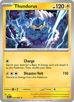 Thundurus (Black Bolt #033)