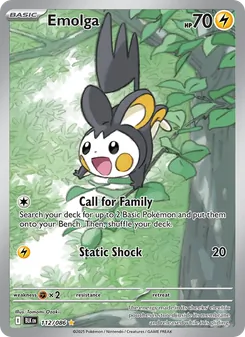 Emolga (Black Bolt #112)