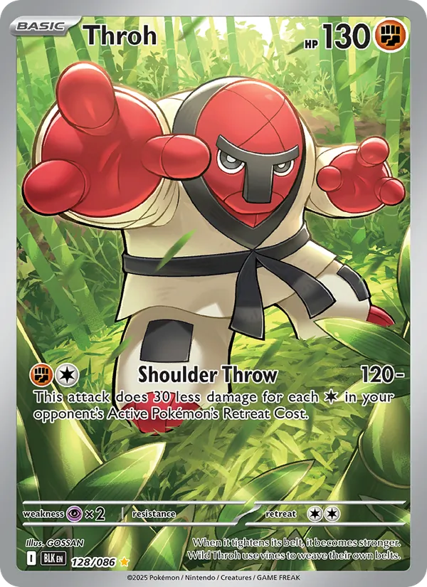 Throh — Black Bolt #128 (Pokémon TCG card)