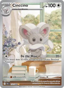 Cinccino (Black Bolt #153)