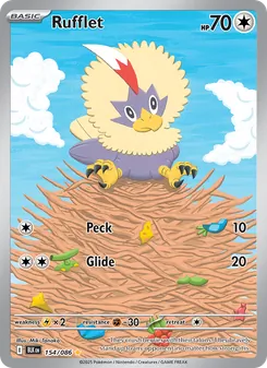 Rufflet (Black Bolt #154)
