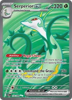 Serperior ex (Black Bolt #156)