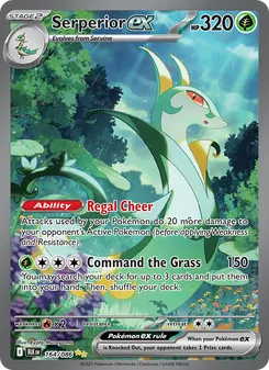 Serperior ex (Black Bolt #164)