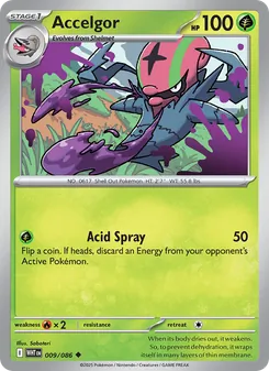 Accelgor (White Flare #009)