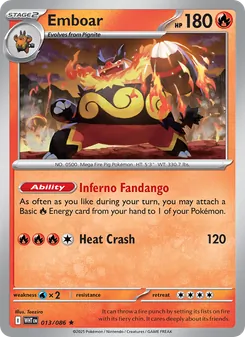 Emboar (White Flare #013)