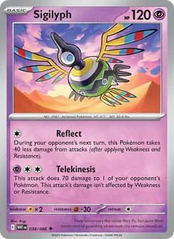 Sigilyph (White Flare #038)