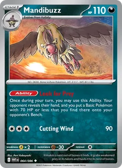 Mandibuzz (White Flare #064)