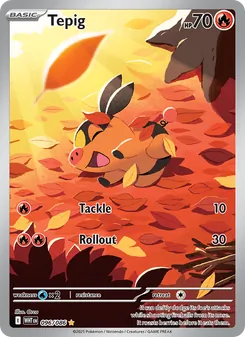 Tepig (White Flare #096)