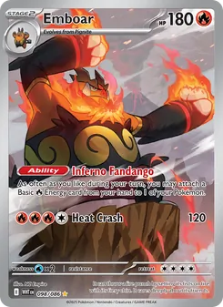 Emboar (White Flare #098)