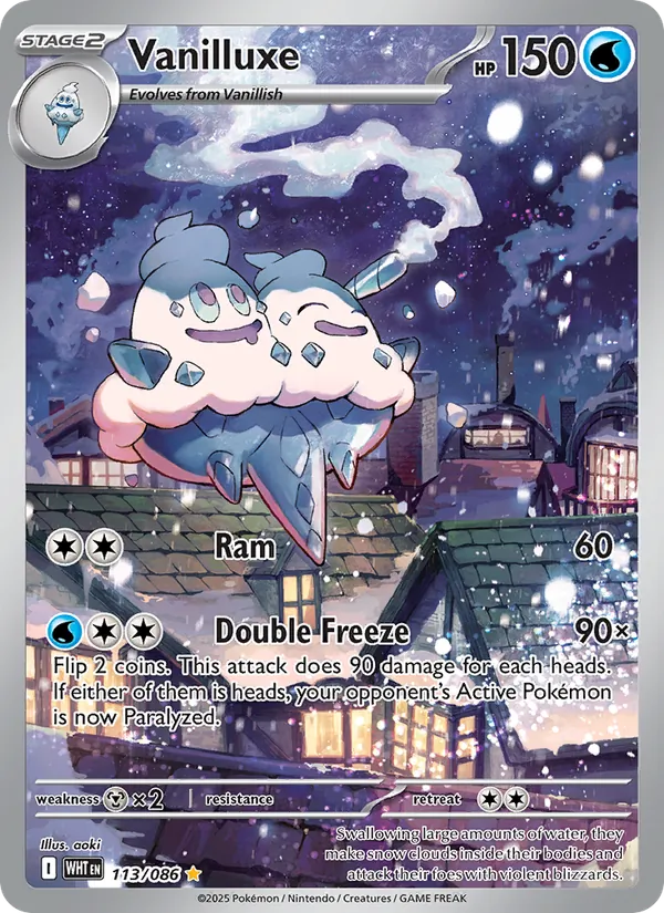 Vanilluxe — White Flare #113 (Pokémon TCG card)