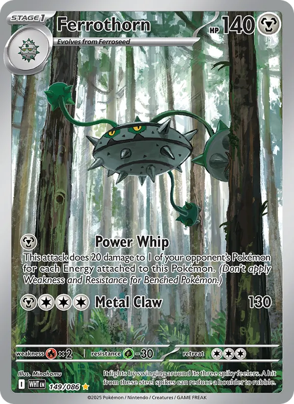 Ferrothorn — White Flare #149 (Pokémon TCG card)