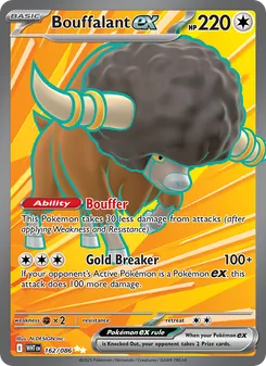 Bouffalant ex (White Flare #162)
