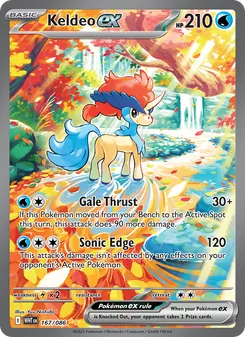 Keldeo ex (White Flare #167)