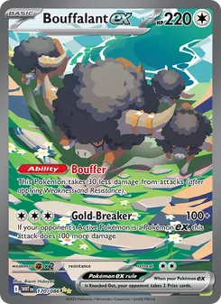 Bouffalant ex (White Flare #170)