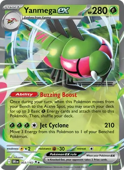 Yanmega ex (Destined Rivals #003)