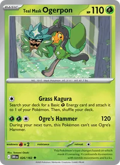 Teal Mask Ogerpon (Destined Rivals #026)