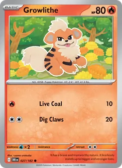 Growlithe (Destined Rivals #027)