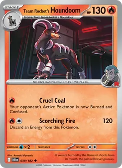 Team Rocket's Houndoom (Destined Rivals #038)