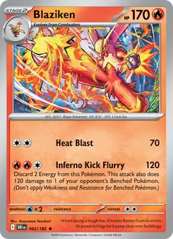 Blaziken (Destined Rivals #042)
