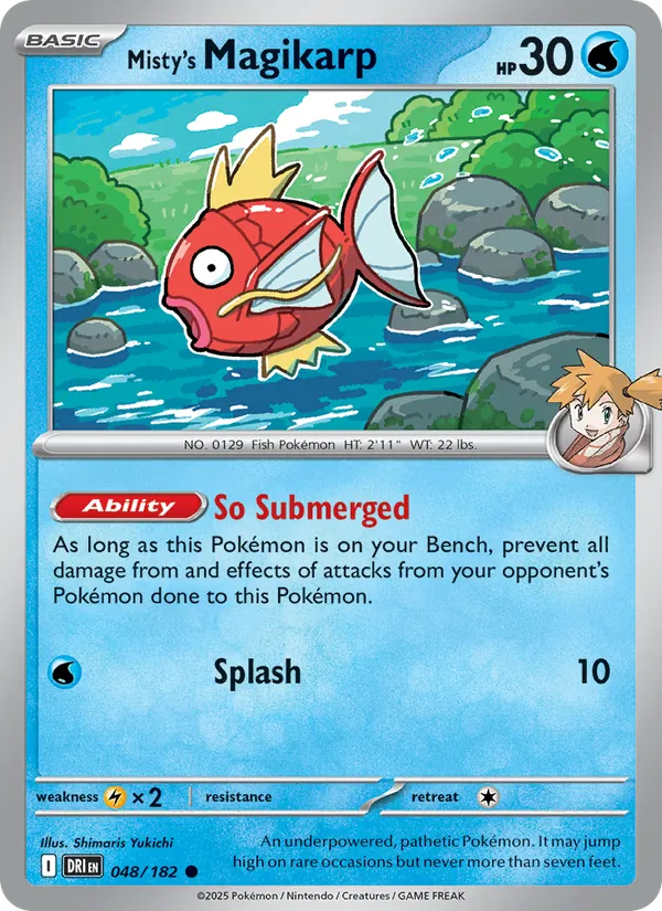 Misty's Magikarp — Destined Rivals #048 (Pokémon TCG card)