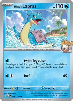 Misty's Lapras (Destined Rivals #050)