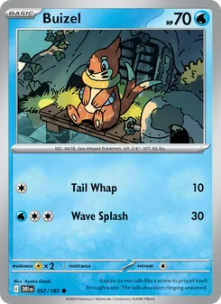 Buizel (Destined Rivals #057)