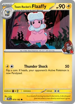 Team Rocket's Flaaffy (Destined Rivals #073)