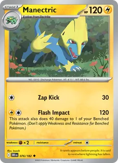 Manectric (Destined Rivals #076)