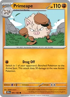 Primeape (Destined Rivals #091)