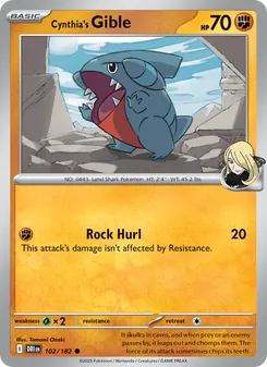 Cynthia's Gible (Destined Rivals #102)