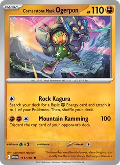 Cornerstone Mask Ogerpon (Destined Rivals #111)