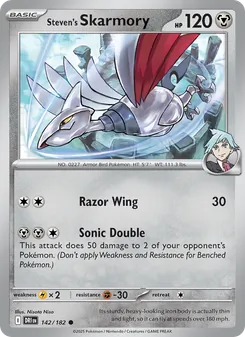 Steven's Skarmory (Destined Rivals #142)