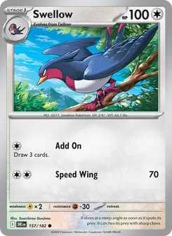 Swellow (Destined Rivals #157)