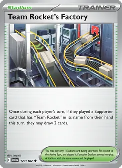 Team Rocket's Factory (Destined Rivals #173)