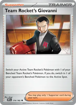 Team Rocket's Giovanni (Destined Rivals #174)