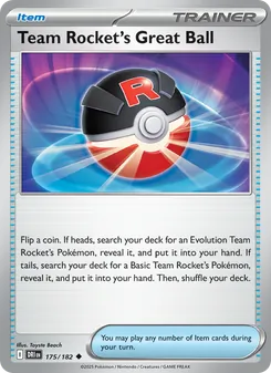 Team Rocket's Great Ball (Destined Rivals #175)