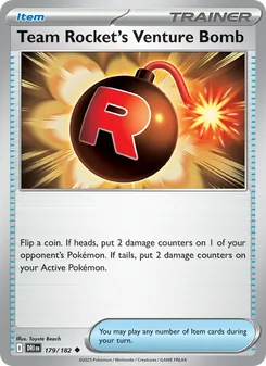 Team Rocket's Venture Bomb (Destined Rivals #179)