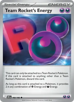 Team Rocket's Energy (Destined Rivals #182)