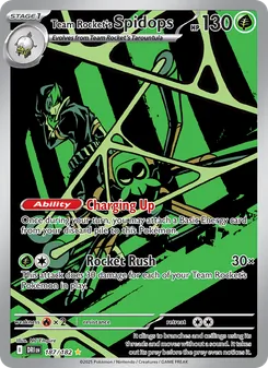 Team Rocket's Spidops (Destined Rivals #187)
