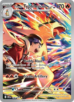 Ethan's Typhlosion (Destined Rivals #190)