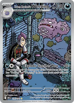 Team Rocket's Weezing (Destined Rivals #199)