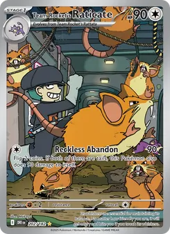 Team Rocket's Raticate (Destined Rivals #202)