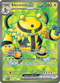 Electivire ex (Destined Rivals #212)