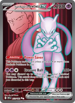 Team Rocket's Mewtwo ex (Destined Rivals #213)