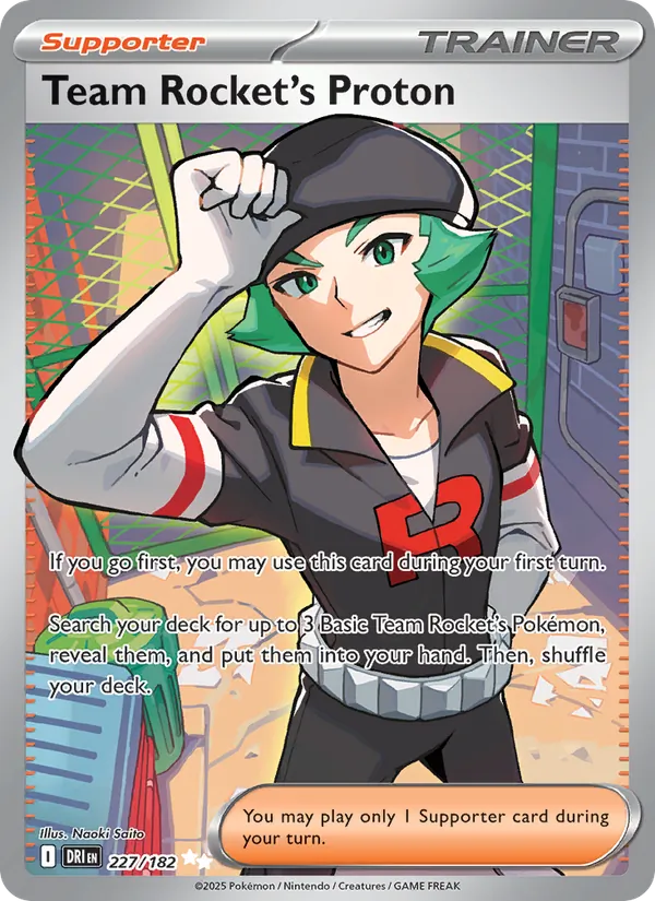 Team Rocket's Proton — Destined Rivals #227 (Pokémon TCG card)