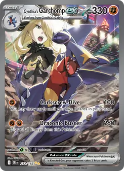 Cynthia's Garchomp ex (Destined Rivals #232)