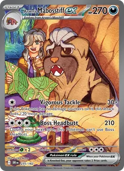 Arven's Mabosstiff ex (Destined Rivals #235)