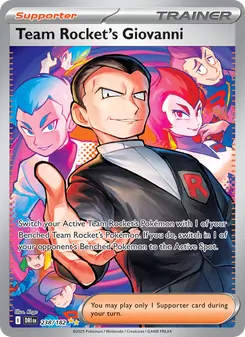 Team Rocket's Giovanni (Destined Rivals #238)