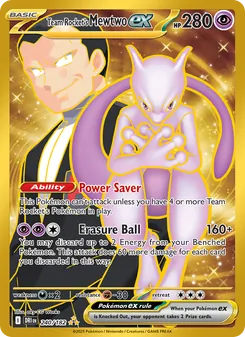 Team Rocket's Mewtwo ex (Destined Rivals #240)
