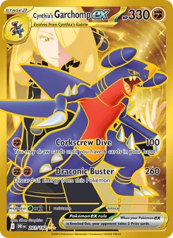 Cynthia's Garchomp ex (Destined Rivals #241)